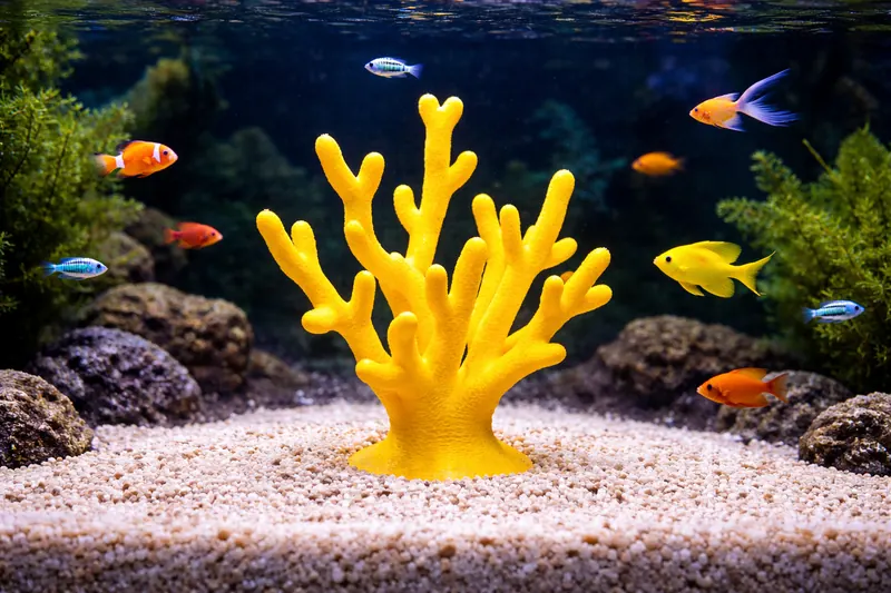Aquarium Decoration - Custom underwater themed piece